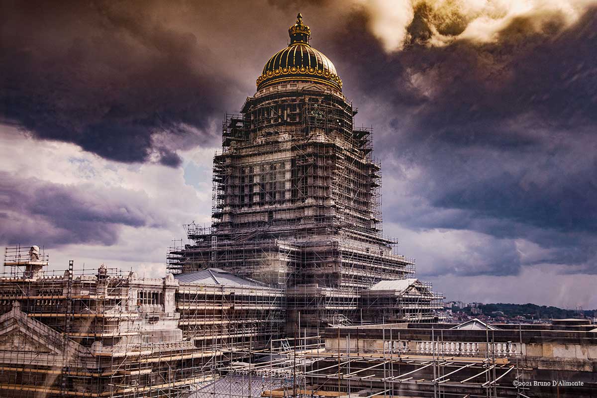 Palais de Justice de Bruxelles © Juillet 2021 Bruno D'ALIMONTE 