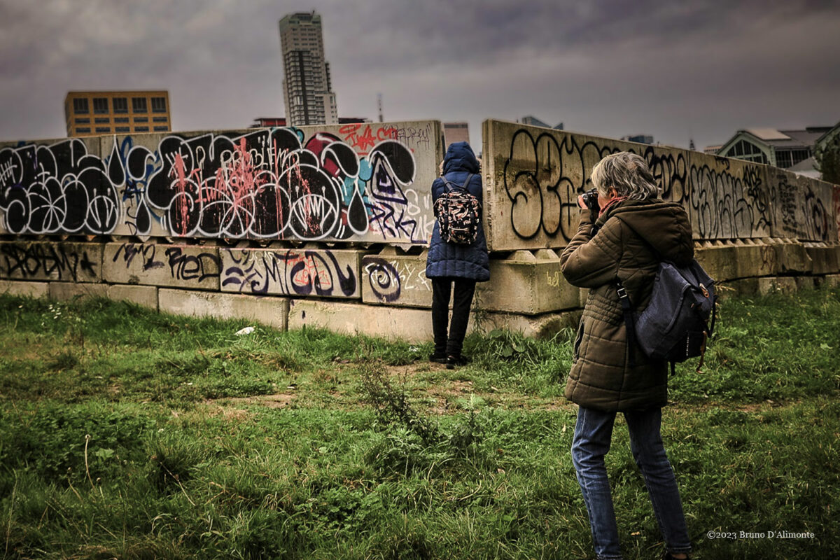 Atelier de regards photographiques sur le site du parc L28 avec Tour et Taxis, ocot 2023